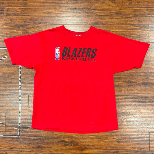 Champion Portland Trail Blazers Tee Sz XL