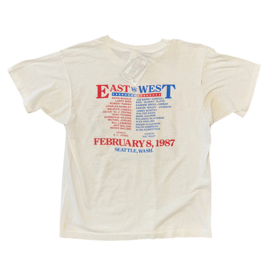 Screen Stars NBA All Star 1987 Tee Sz S