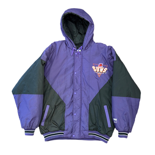 Logo 7 Phoenix Suns Puffer Jacket Sz L