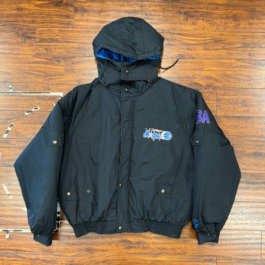 Pro Player 90's Orlando Magic Puffer Jacket Sz XL