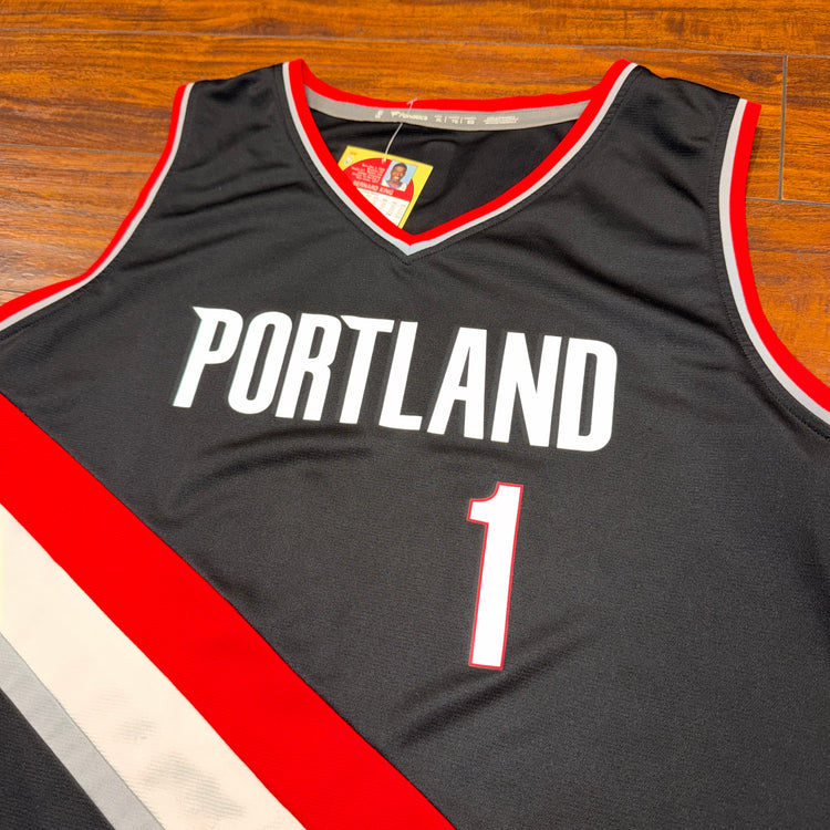 Fanatics Portland Trail Blazers Anfernee Simons Jersey Sz XL