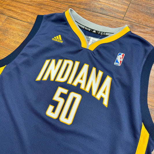 Adidas Pacers Tyler Hansbrough Jersey Sz XL