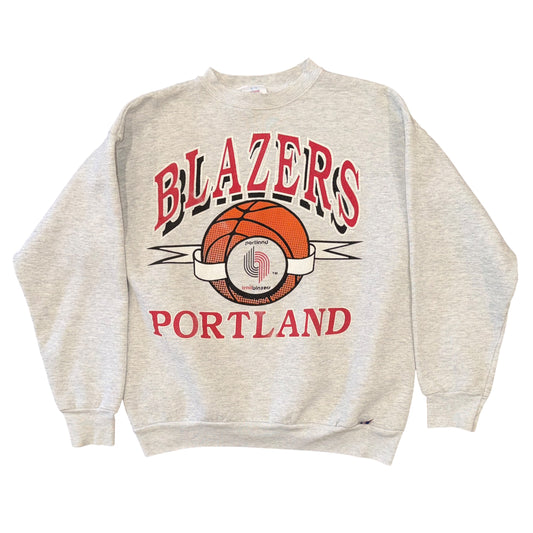 Logo 7 Portland Trail Blazers Crew Sz L