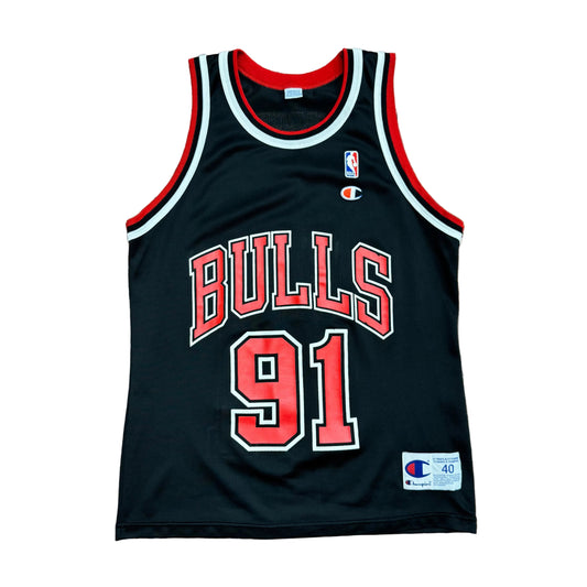 Champion 90’s Bulls Rodman Jersey Sz M
