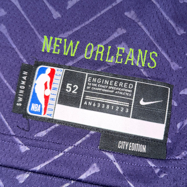 NWT Nike Swingman City Editon New Orleans Pelicans Brandon Ingram Jersey Sz XL