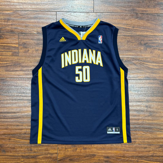 Adidas Pacers Tyler Hansbrough Jersey Sz XL