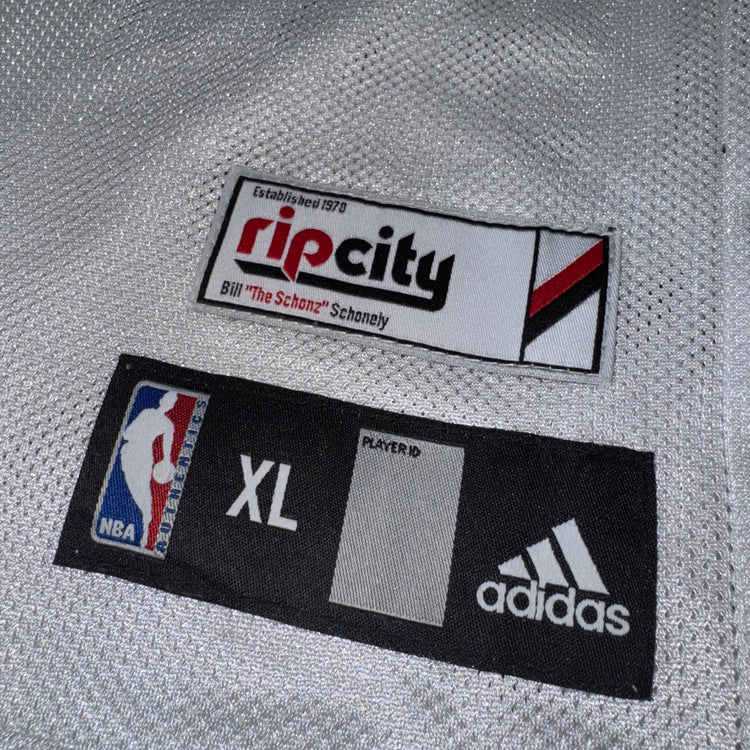 Adidas Portland Trail Blazers Nic Batum Jersey Sz YXL