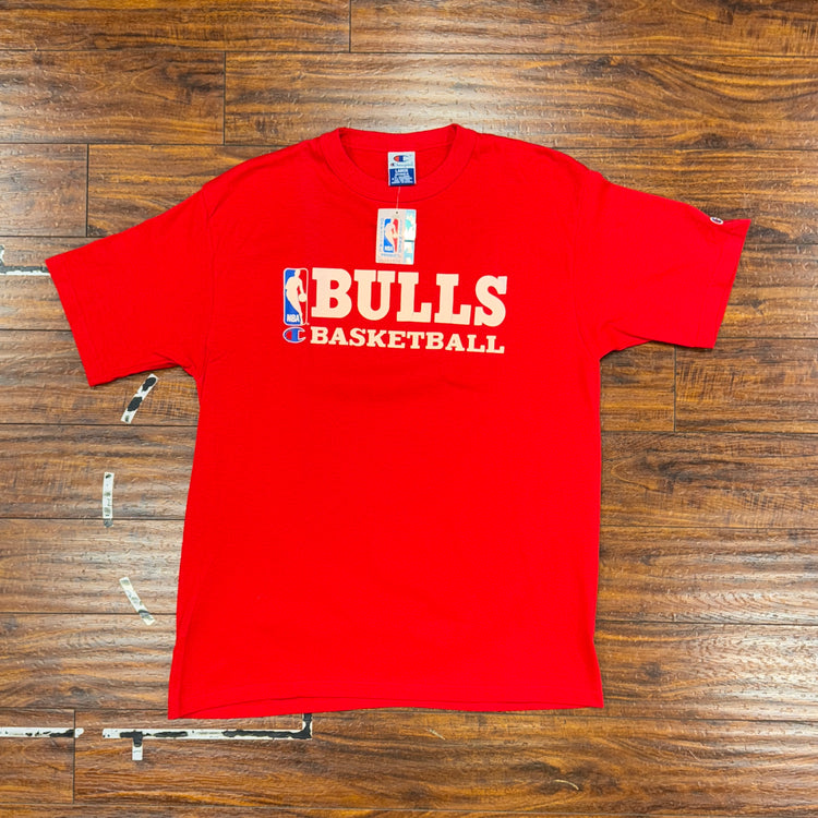 NWT Champion Chicago Bulls Tee Sz L