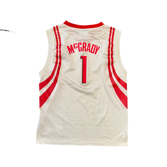 Adidas Houston Rockets T-MAC Jersey Sz YXL