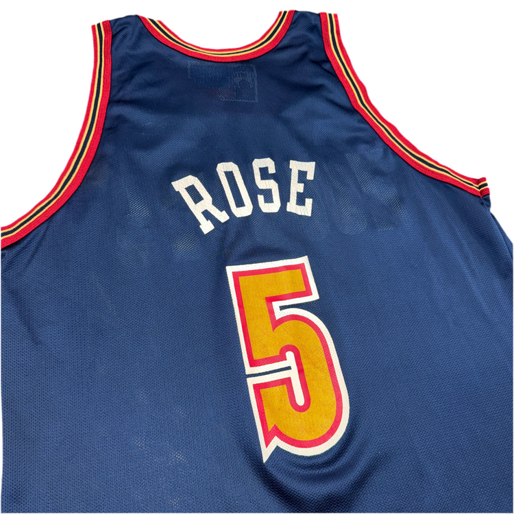 Champion Denver Nuggets  Jalen Rose Jersey Sz XL