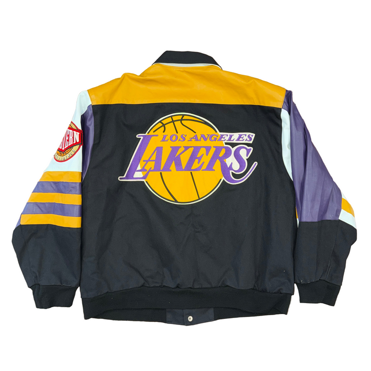 Jeff Hamilton Los Angeles Lakers Jacket Sz 2X