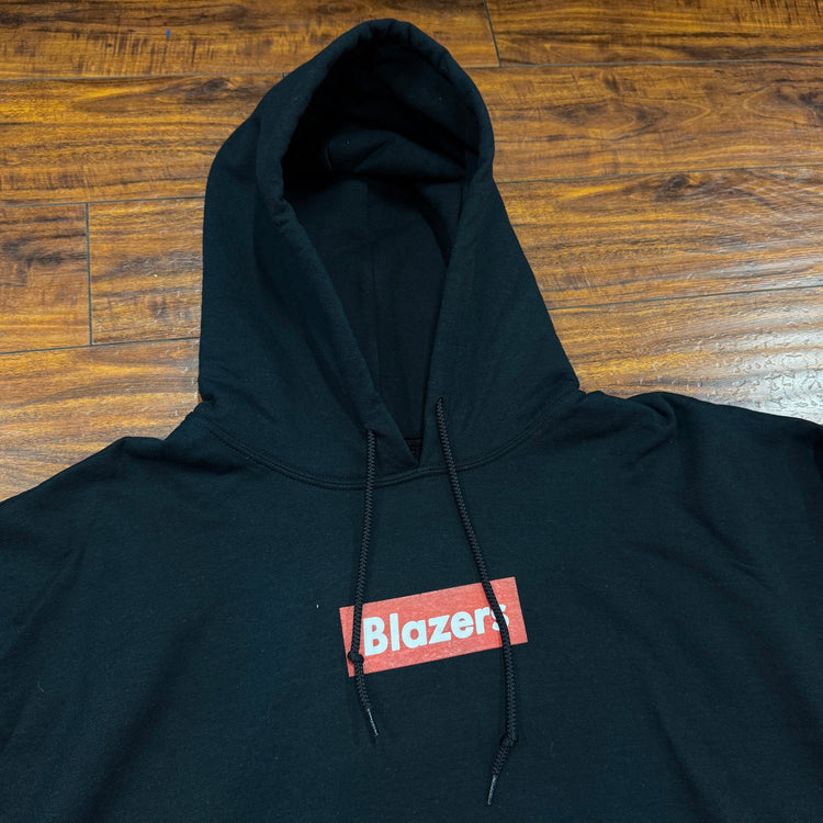 Blazers Box Logo Hoodie Sz 2X