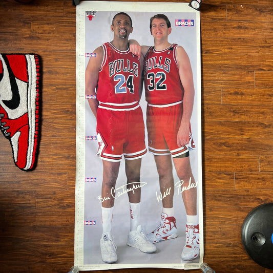 1992 Bill Cartwright & Will Perdue Measure Up Poster