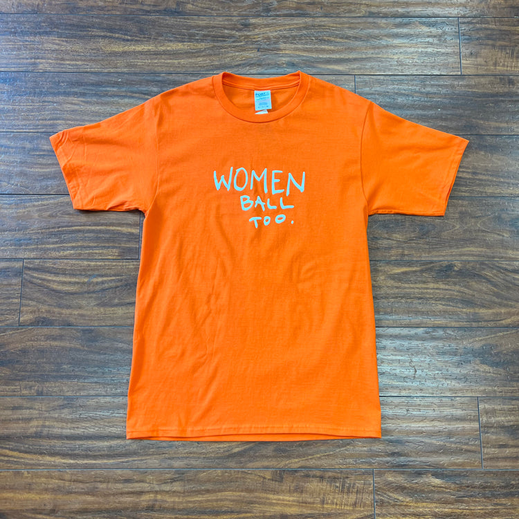 Women Ball Too Orange Multiple Sizes