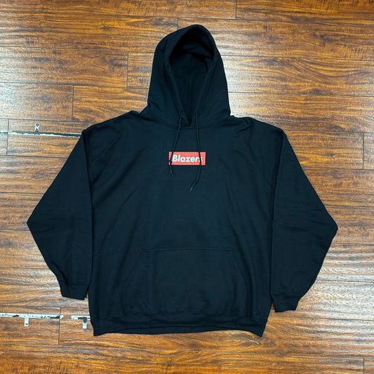 Blazers Box Logo Hoodie Sz 2X