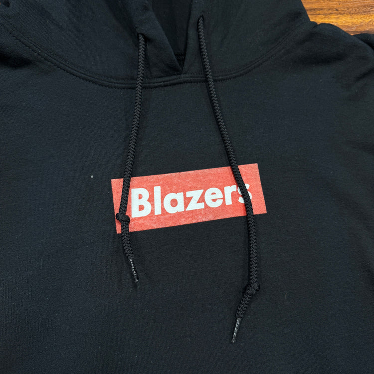 Blazers Box Logo Hoodie Sz 2X