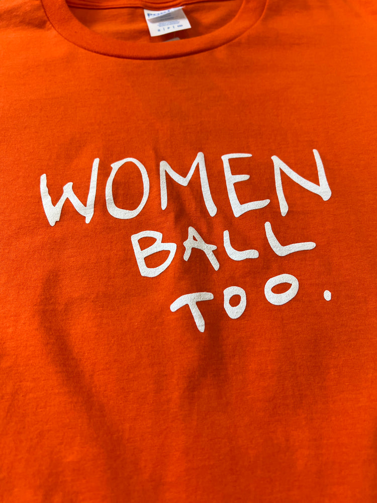 Women Ball Too Orange Multiple Sizes