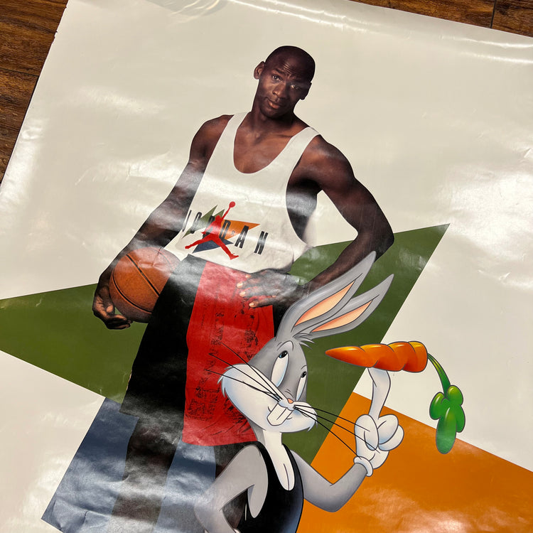 Nike 1992 MJ x Bugs Bunny Hang Out Poster