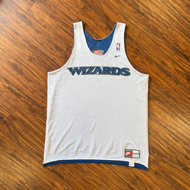 Nike 1997 Washington Wizards Team Issued Practice Jersey Size L + 4”