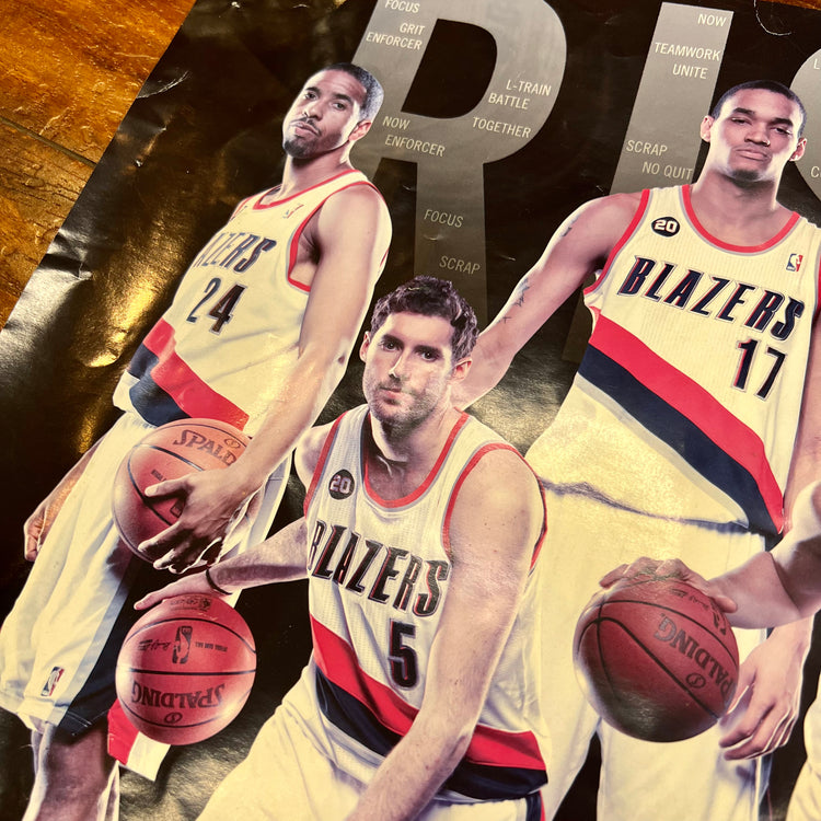 Blazers 2010-11 Rise With Us Poster