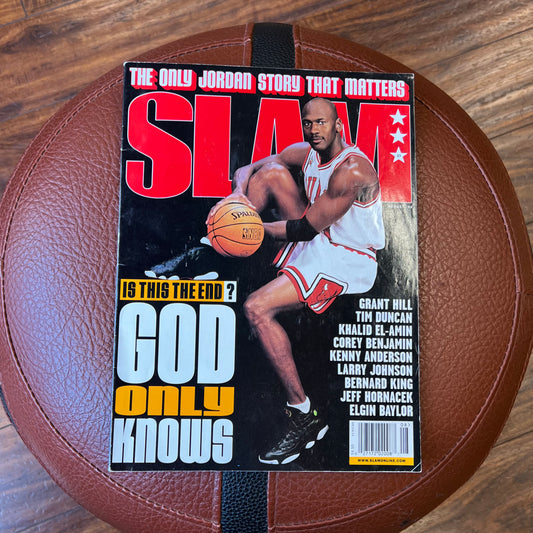 Slam Magazine #27 Michael Jordan “Only God Knows”