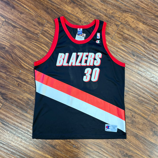 (WEB) Champion Blazers Sheed Jersey Sz. XXL