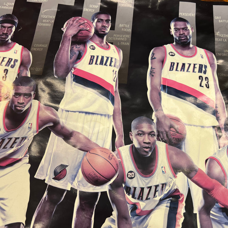 Blazers 2010-11 Rise With Us Poster