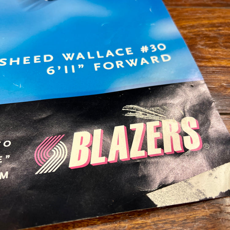 Preowned Blazers 90's Rasheed Wallace Poster