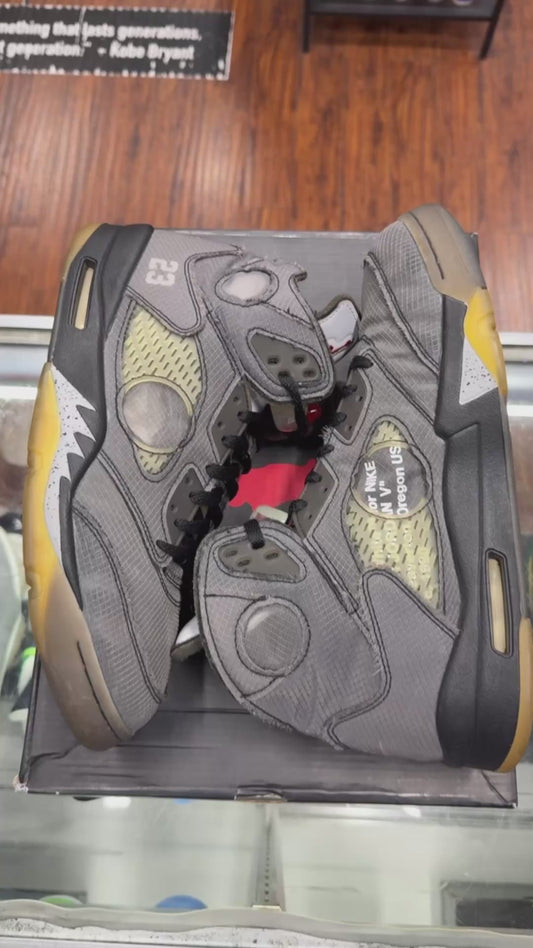 PREOWNED Jordan 5 OW Muslin Men’s 12