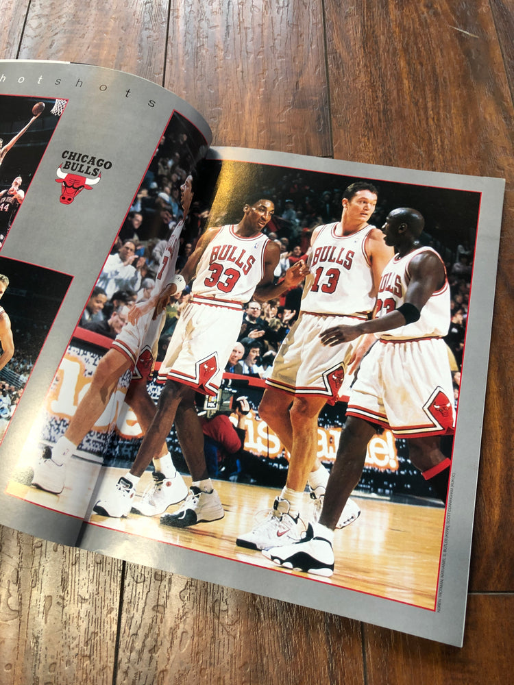 1998 NBA Finals Commemorative Program Bulls Vs Jazz