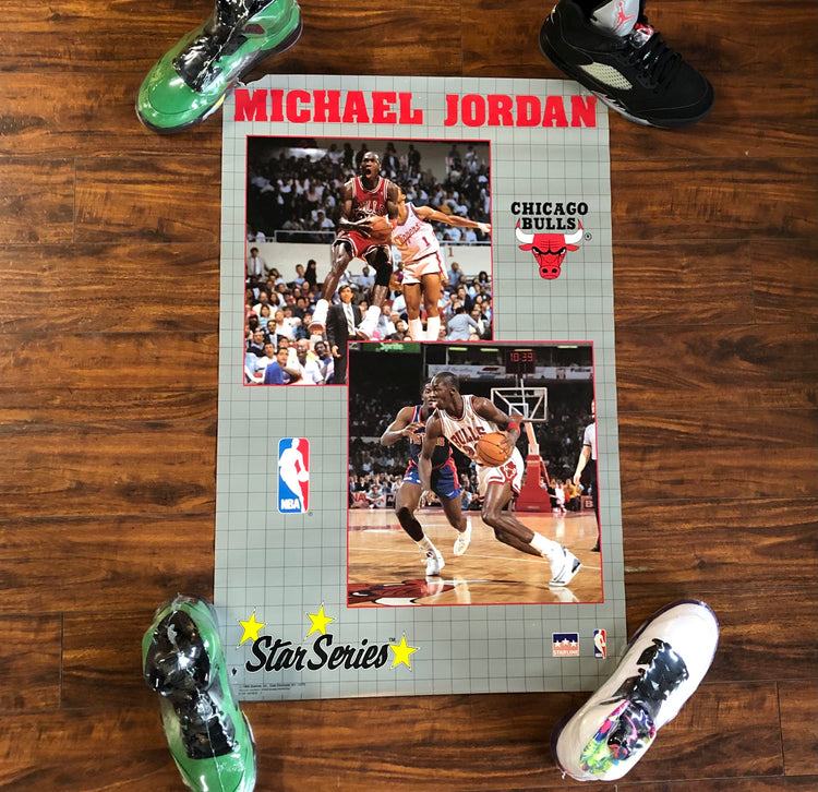 Star Series 1989 MJ vs Bad Boys Poster