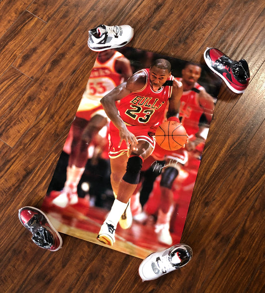 Unbranded 90s Michael Jordan "Tongue Out" Poster