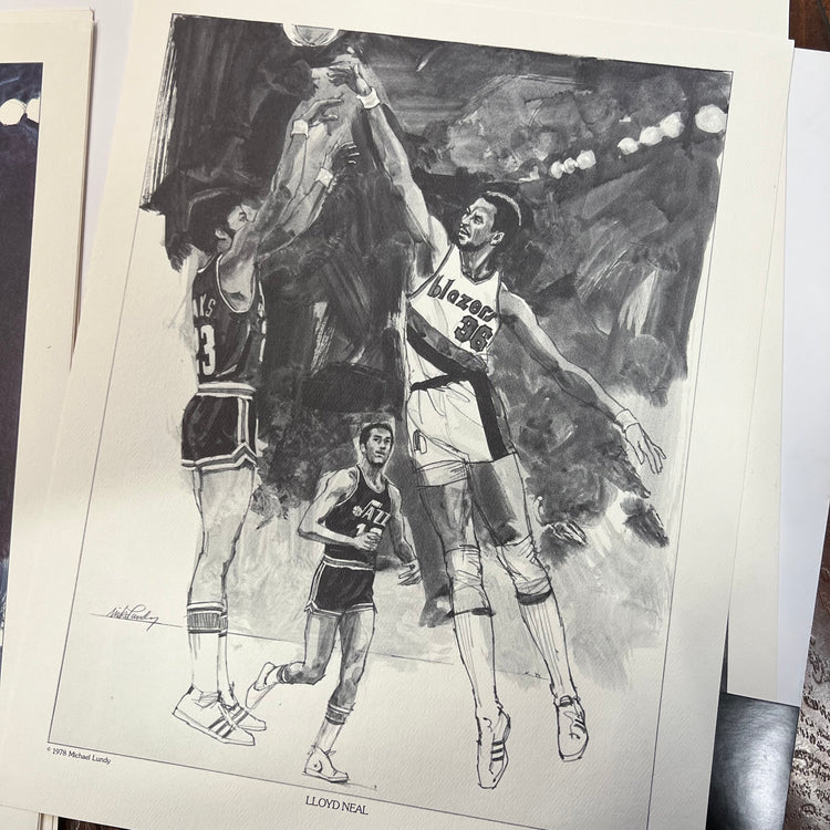 1978 Trail Blazers Portfolio Limited Edition Art Prints