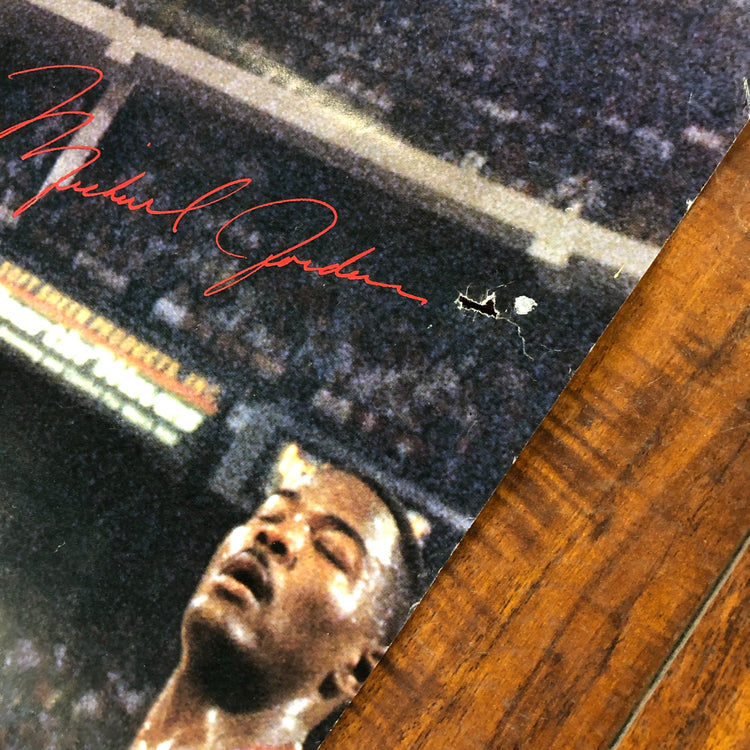 1989 Sports Illustrated Michael Jordan vs Bad Boyz Poster