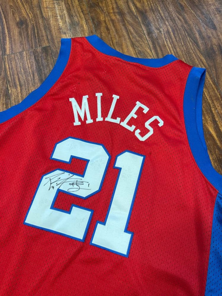 Nike Early 00's Clippers Darius Miles Autographed Jersey Size 2X