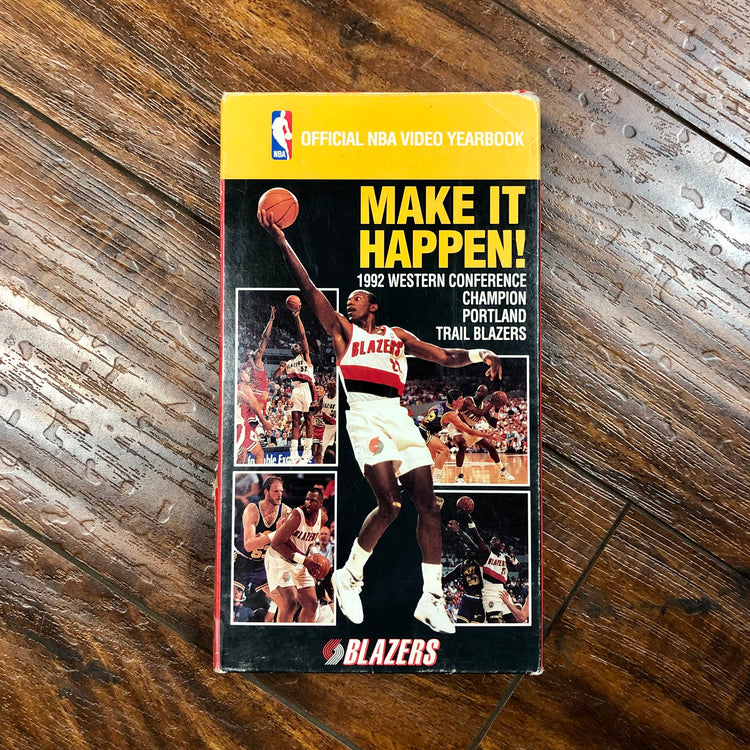 1992 Blazers “Make It Happen!” VHS