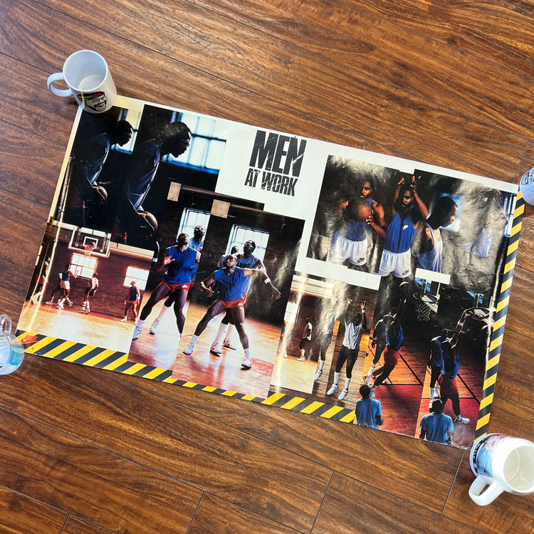 Nike Original 1986 “Men at Work” Poster