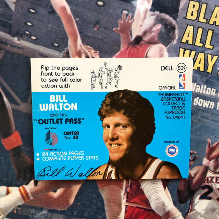 1977 Bill Walton “Outlet Pass” Flip Book